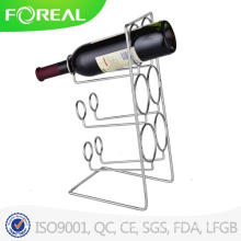 High Quality 6-Bottle Metal Wire Wine Holder